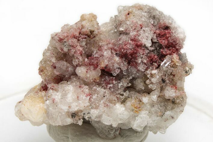 Quartz and Calcite with Metacinnabar Inclusions - Cocineras Mine #225086